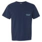 Antler Roots - Feather and Duck Call - Comfort Color - True Navy (Tee/Hoodie/Sweatshirt) - Southern Grace Creations
