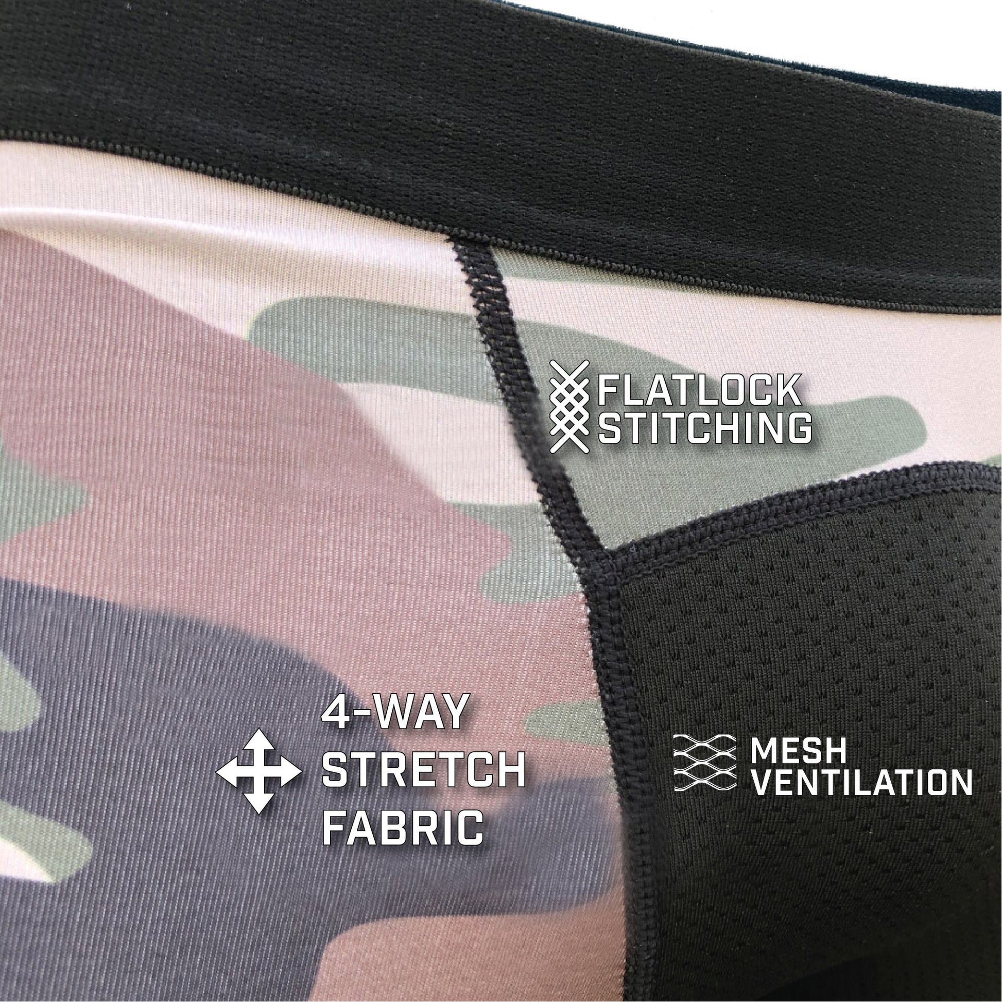 Army Camo Compression Tights - Southern Grace Creations