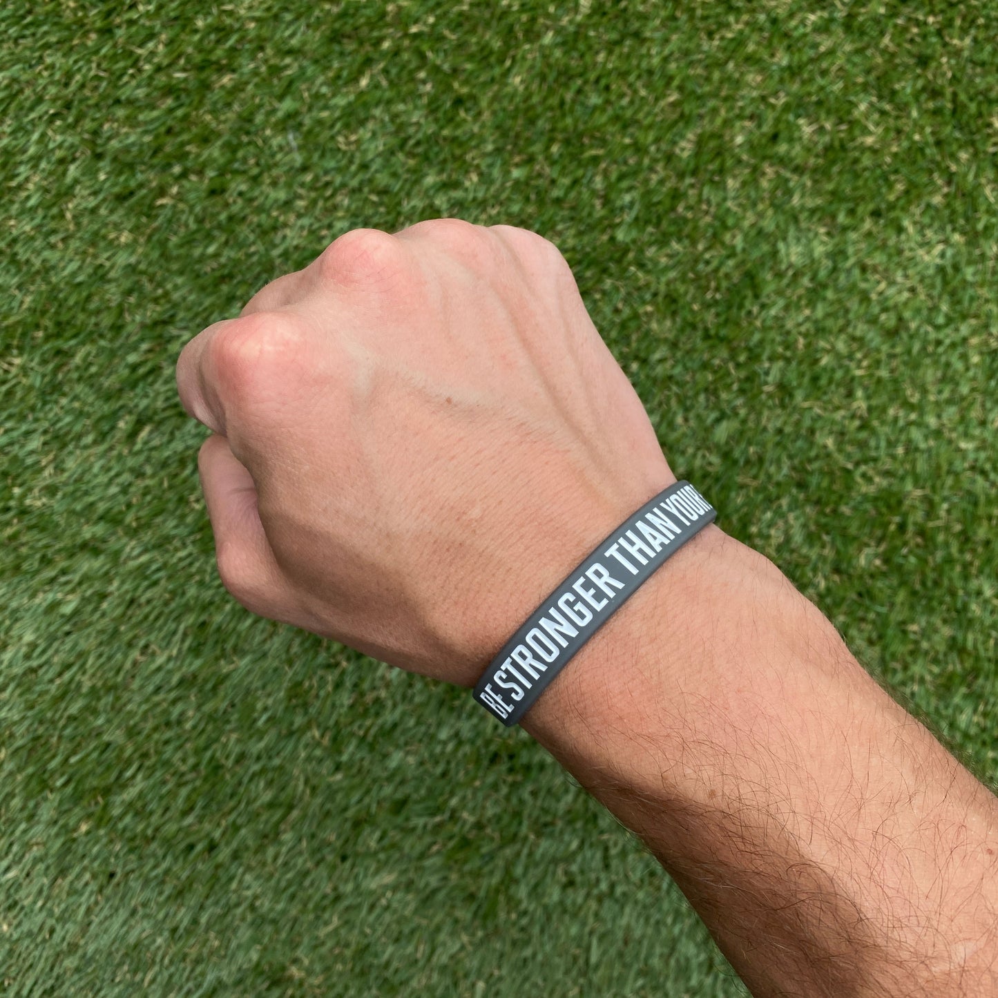 BE STRONGER THAN YOUR EXCUSES Wristband - Southern Grace Creations