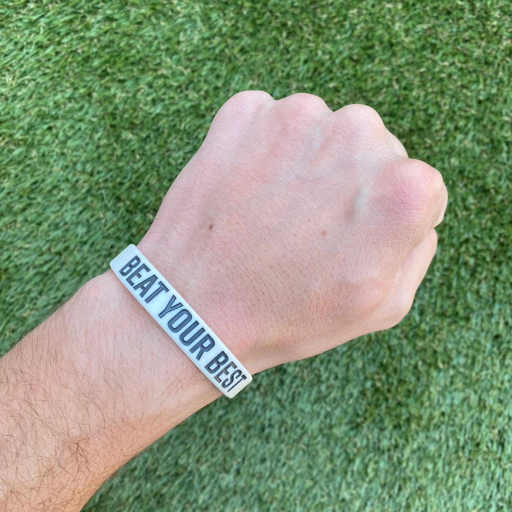 BEAT YOUR BEST Wristband - Southern Grace Creations