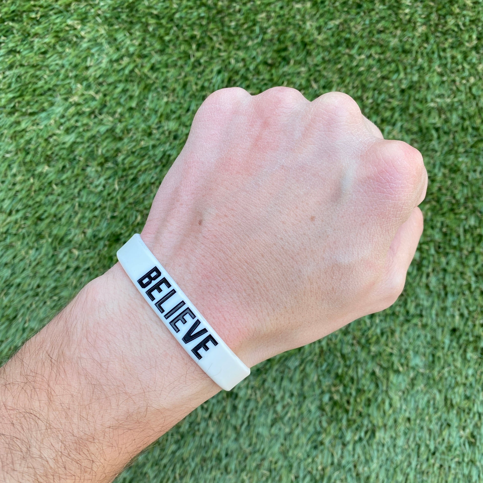 BELIEVE Wristband - Southern Grace Creations