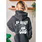 Be Still And Know That I Am God Retro Letters - Charcoal (Tee/Hoodie/Sweatshirt) - Southern Grace Creations