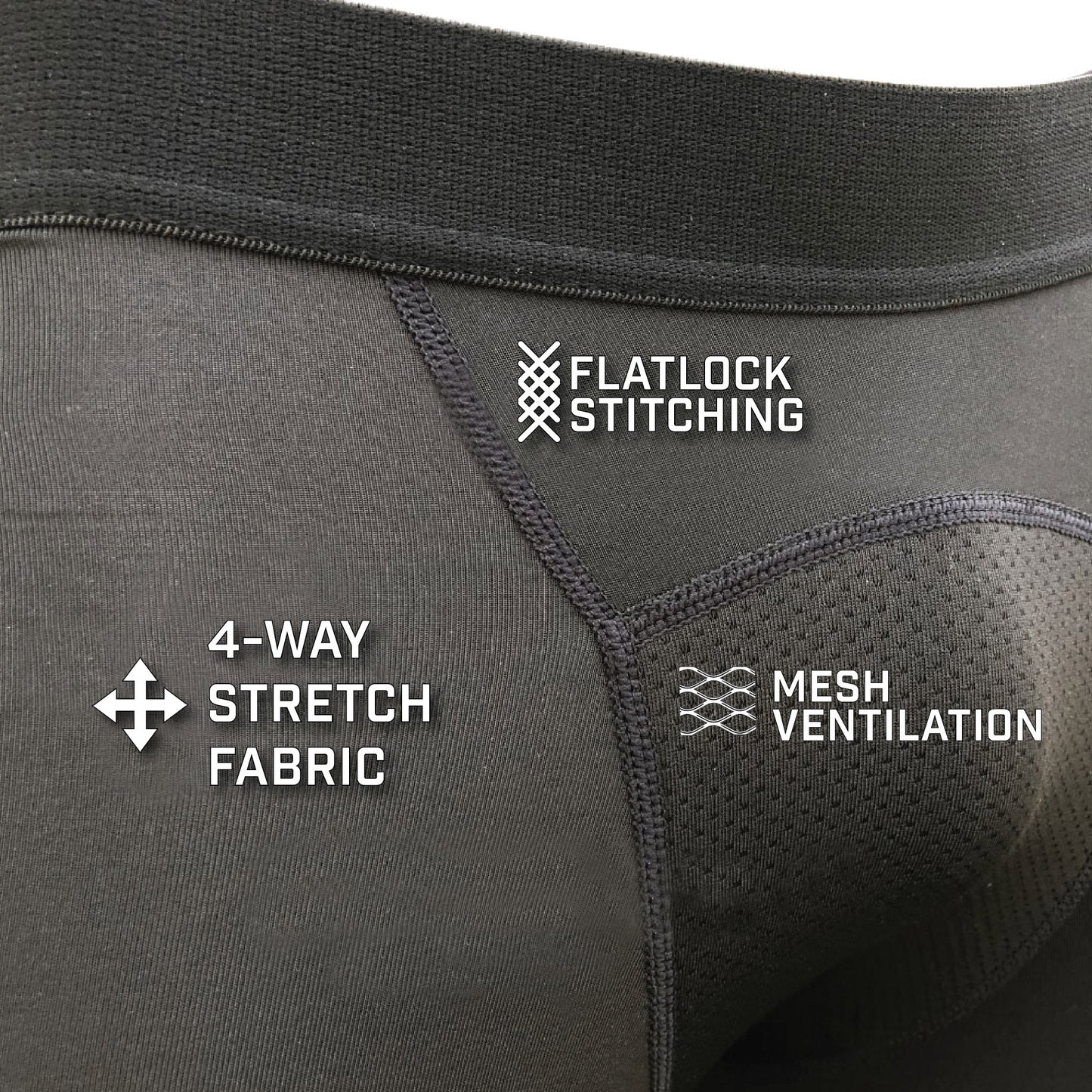 Black Compression Tights - Southern Grace Creations