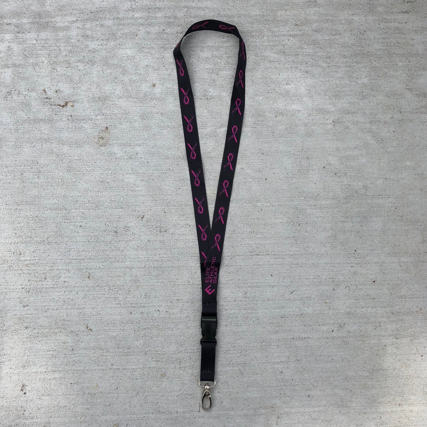 Breast Cancer Awareness Lanyard - Southern Grace Creations