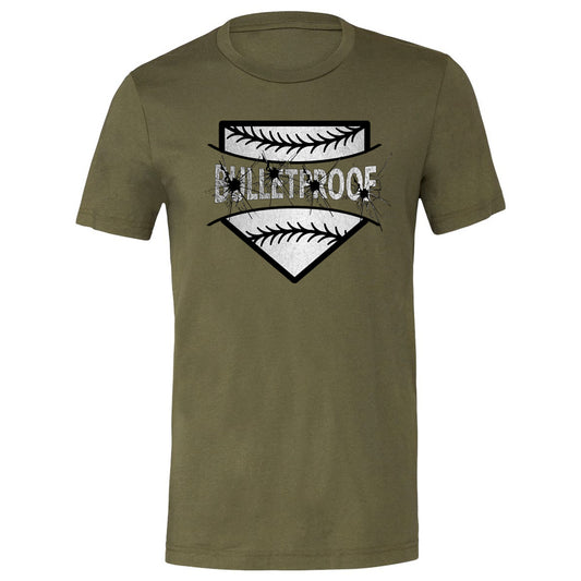 Bulletproof Fastpitch - Bulletproof Logo - Military Green (Tee/Hoodie/Sweatshirt) - Southern Grace Creations