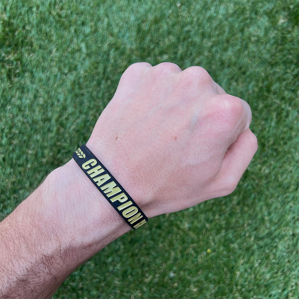 CHAMPION MENTALITY Wristband - Southern Grace Creations