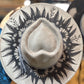 Floral Wide Brim Cowboy/Cowgirl hat laser engraved design WD3167