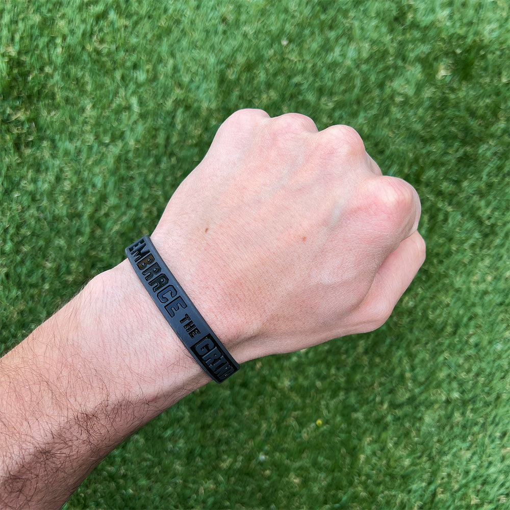 EMBRACE THE GRIND Wristband - Southern Grace Creations