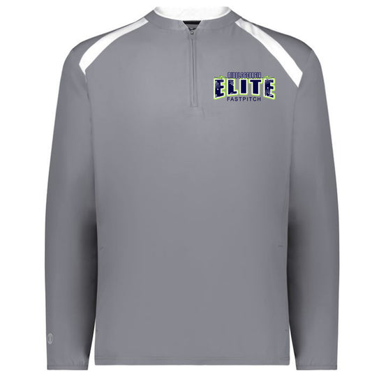 Elite - Clubhouse Longsleeves Cage Jacket with Lightening Bolt - Grey - Southern Grace Creations