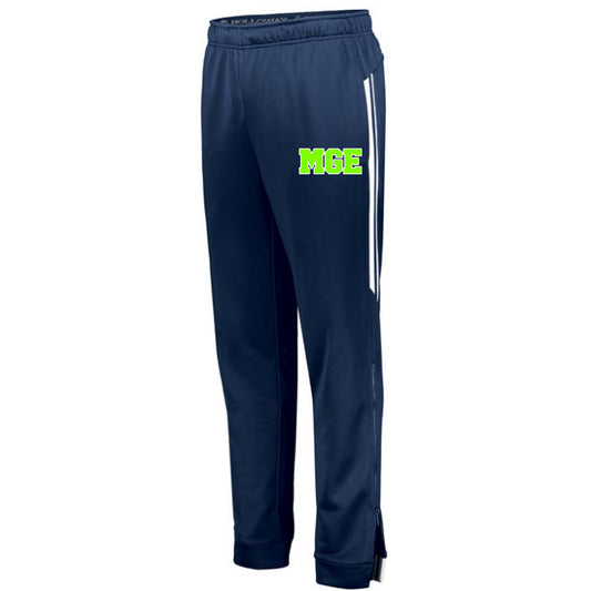 Elite - Retro Grade Pants with MGE (Varsity Font) - Navy - Southern Grace Creations