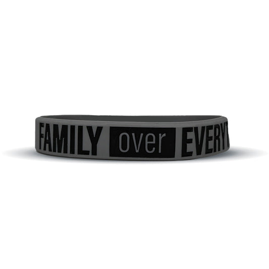 FAMILY OVER EVERYTHING Wristband - Southern Grace Creations