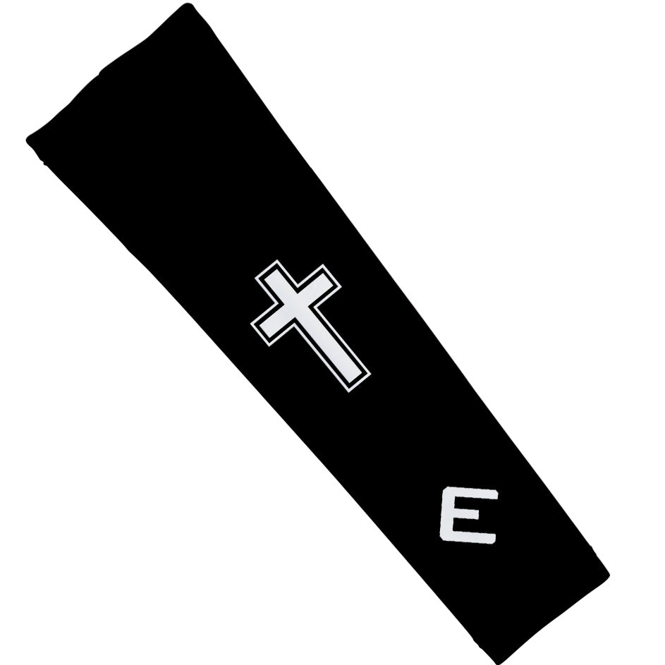 Faith Cross Black Arm Sleeve - Southern Grace Creations