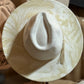 Golden Retriever Cowgirl Hat Engraed Wide Brim EB388