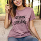 Graves Into Gardens - Heather Mauve Shortsleeves - Southern Grace Creations