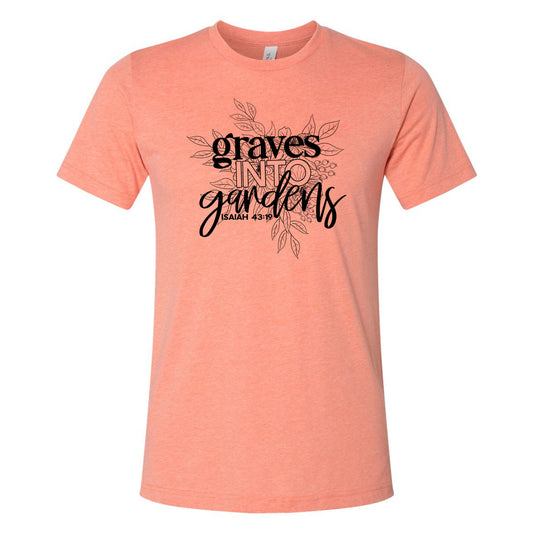 Graves Into Gardens - Heather Sunset Shortsleeves - Southern Grace Creations