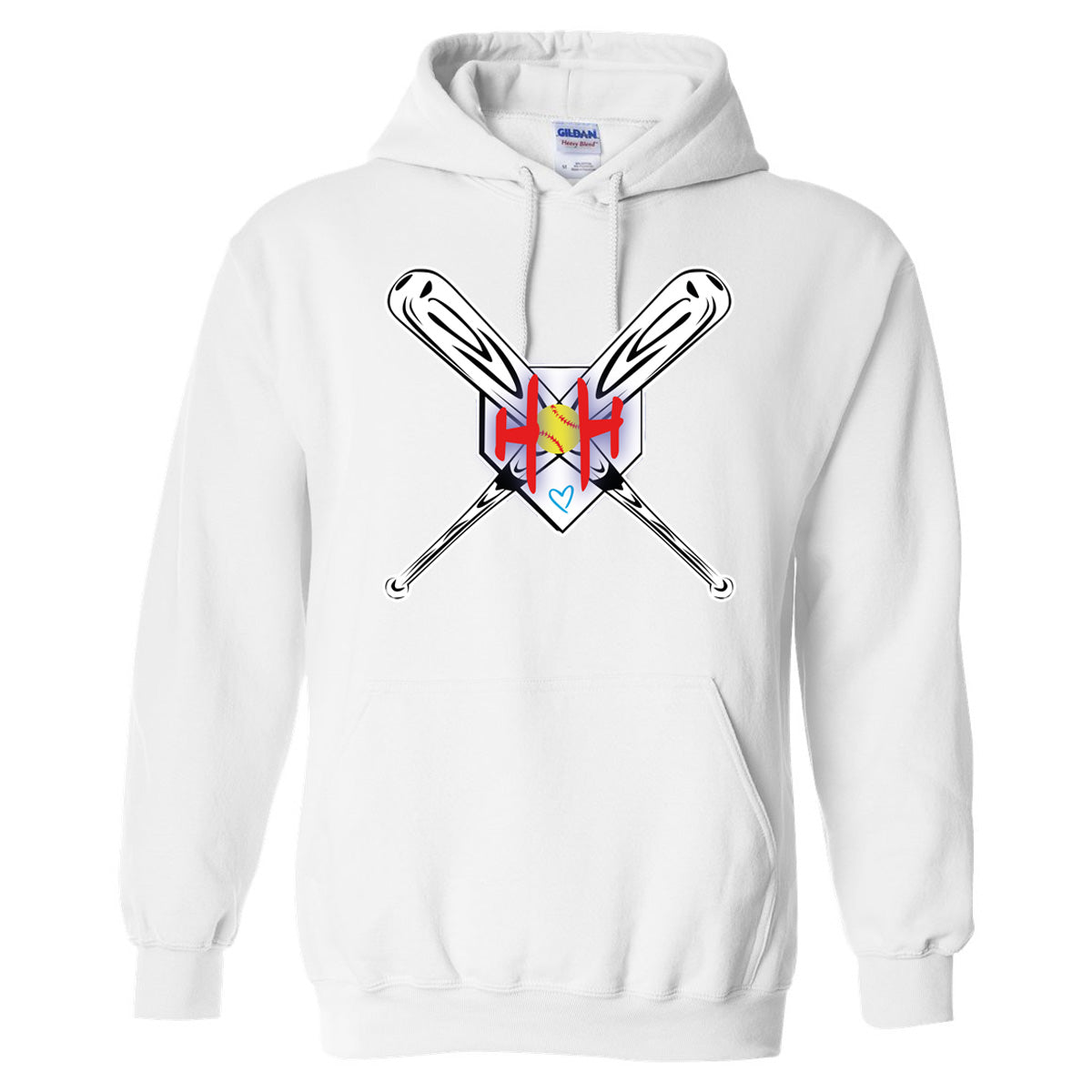 Hustle & Heart - H&H Logo - White (Tee/DriFit/Tank/Hoodie/Sweatshirt)