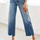 High Rise Slim Wide Leg Jeans - Southern Grace Creations