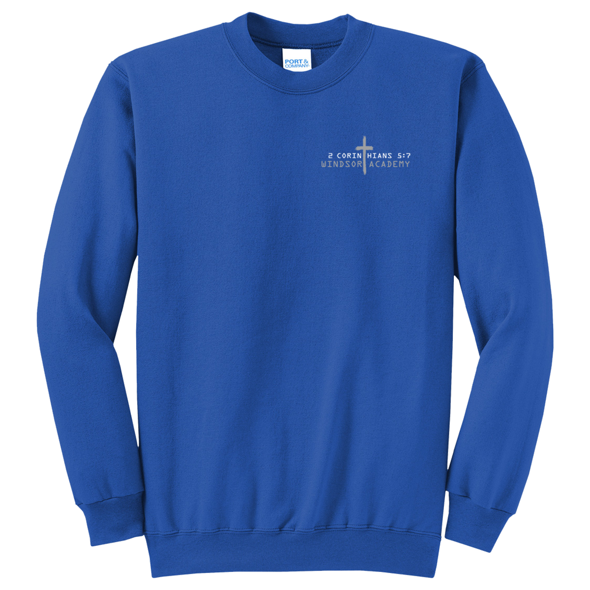 Windsor - Walk By Faith - Royal (Tee/DriFit/Hoodie/Sweatshirt)