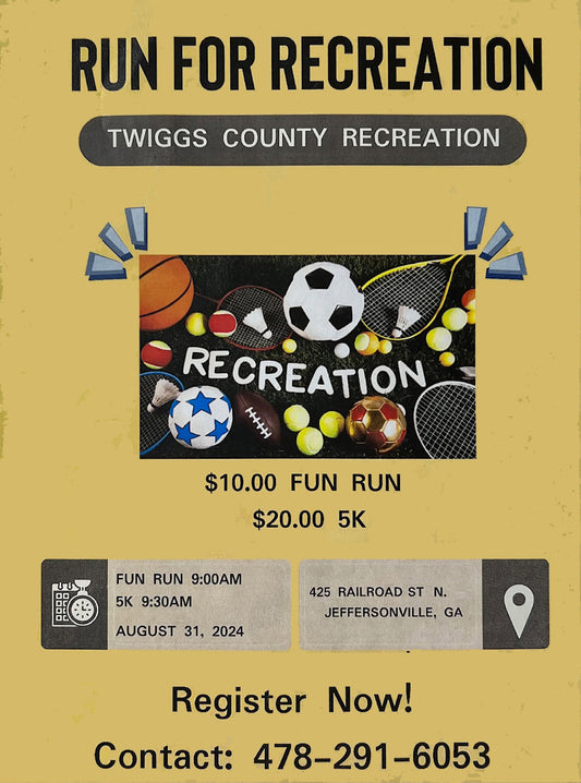 Run for Recreation Sign Up