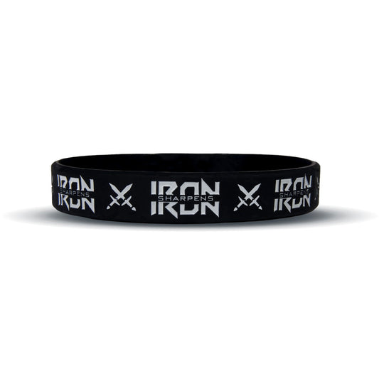 IRON SHARPENS IRON Wristband - Southern Grace Creations