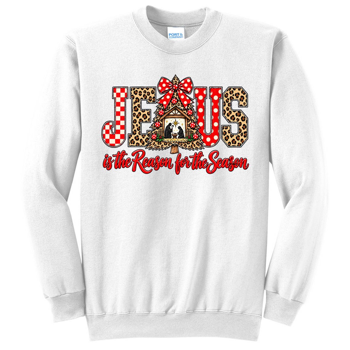 Jesus is the reason for the season - White (Tee/Sweatshirt/Hoodie)