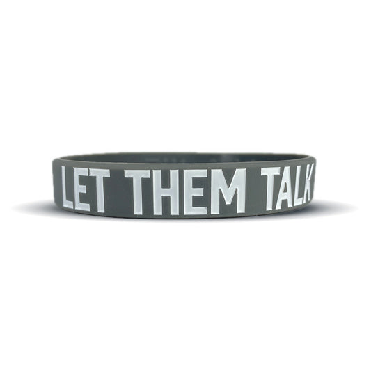 LET THEM TALK Wristband - Southern Grace Creations