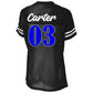 Windsor - Cheer Football Jersey - Women - Black (LST307)