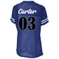 Windsor - Cheer Football Jersey - Women - Royal (LST307)