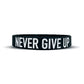 NEVER GIVE UP Wristband - Southern Grace Creations