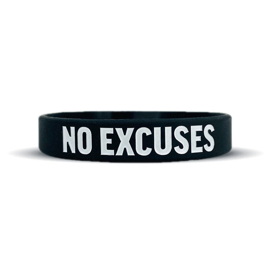 NO EXCUSES Wristband - Southern Grace Creations