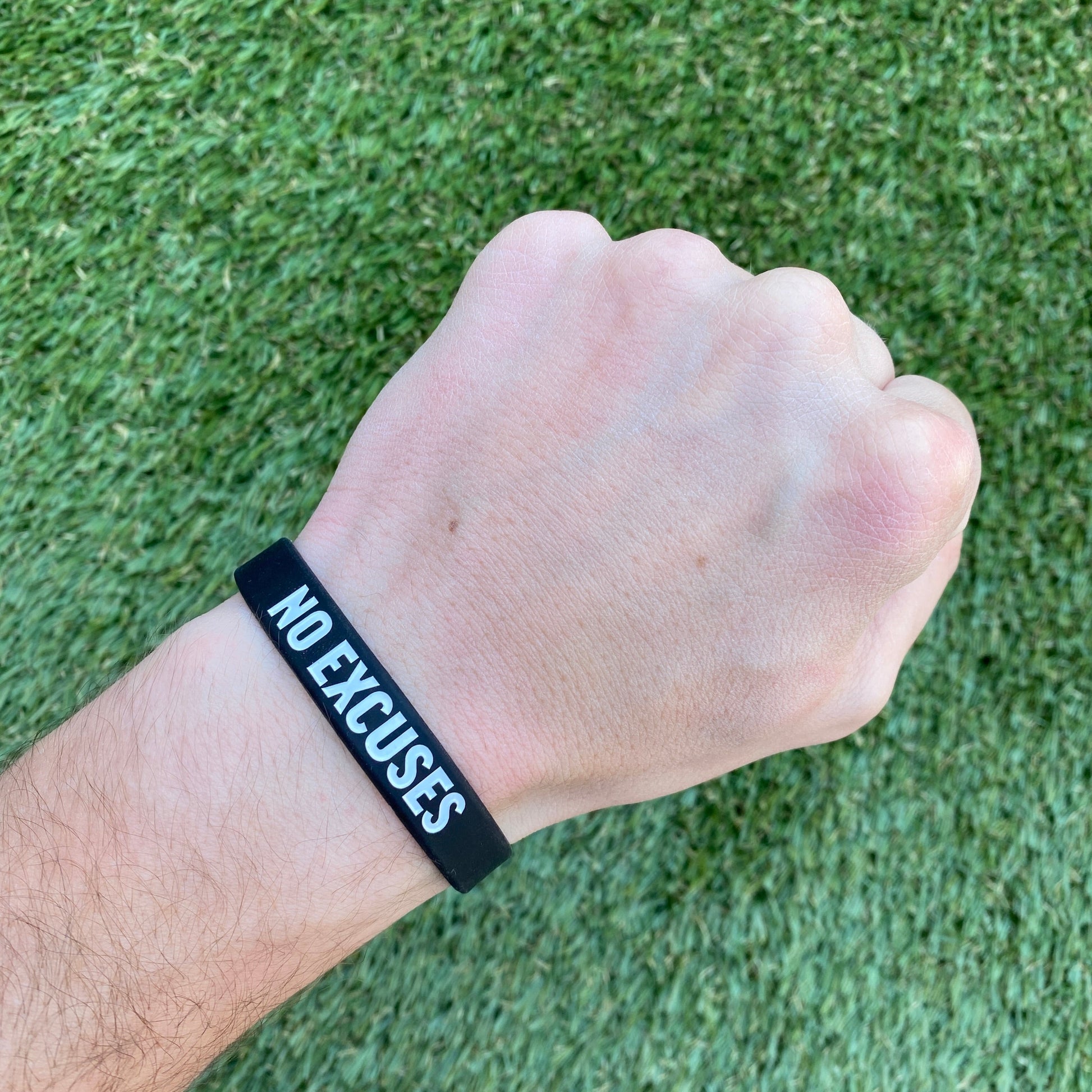 NO EXCUSES Wristband - Southern Grace Creations