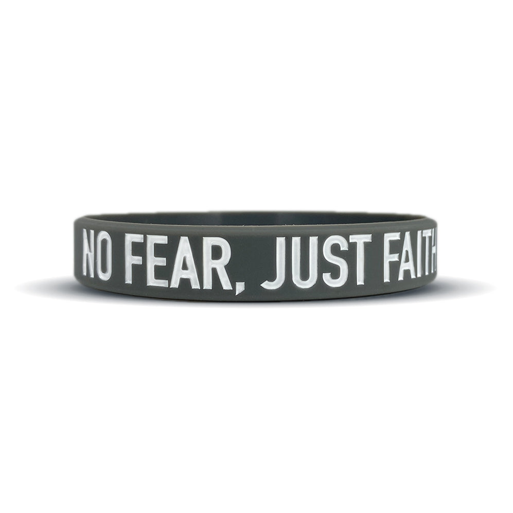 NO FEAR, JUST FAITH Wristband - Southern Grace Creations