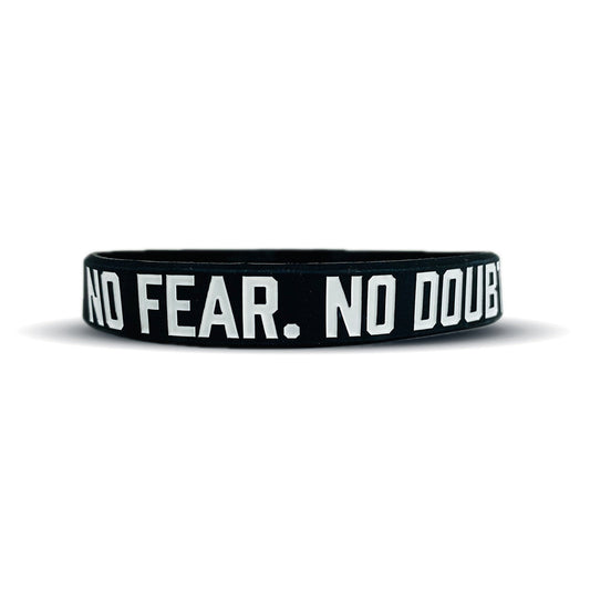 NO FEAR. NO DOUBT. NO WEAKNESS. Wristband - Southern Grace Creations