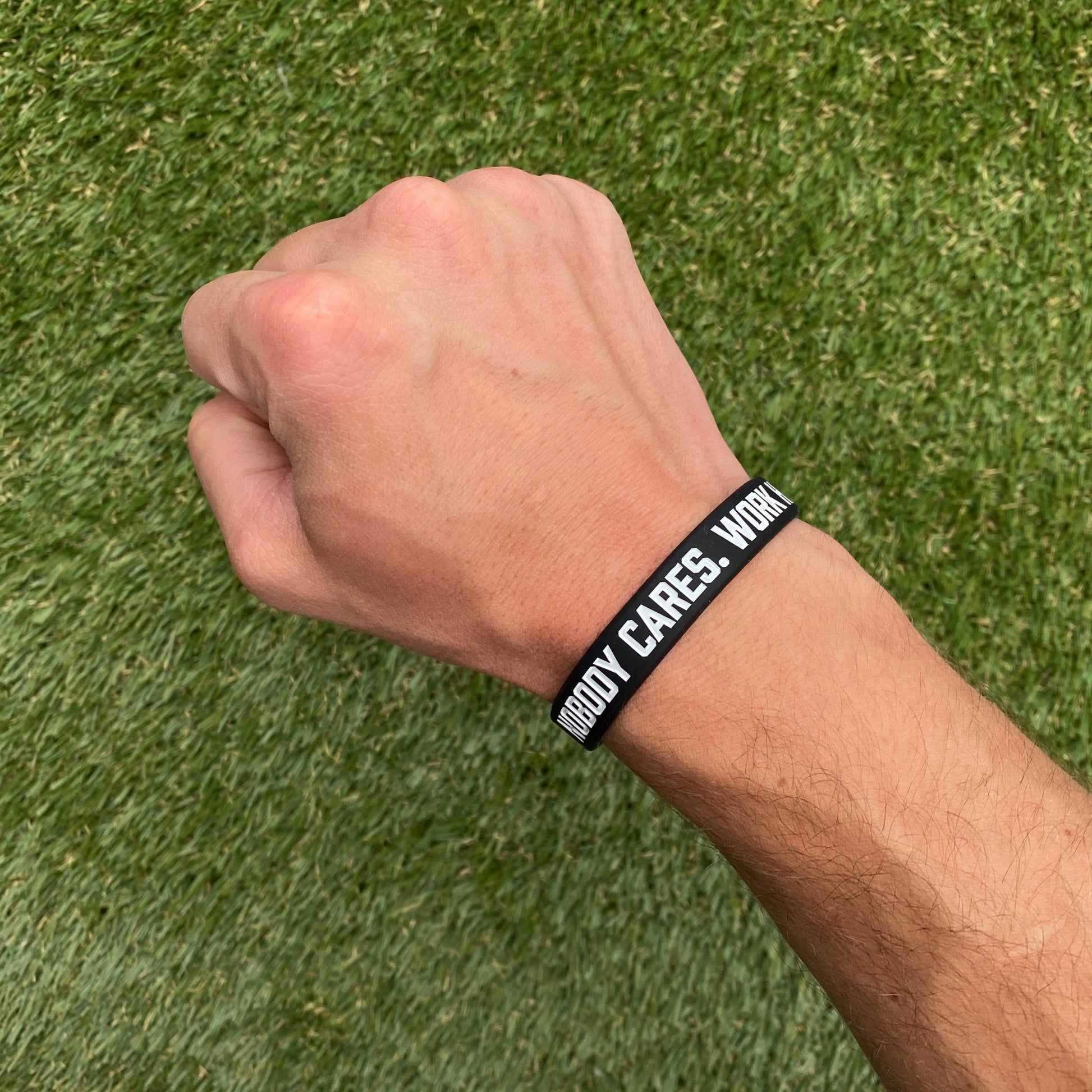 NOBODY CARES. WORK HARDER. Wristband - Southern Grace Creations