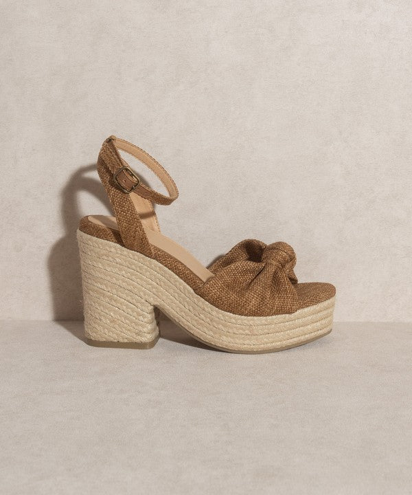 OASIS SOCIETY Mackenzie - Espadrille Wedge Sandal - Southern Grace Creations