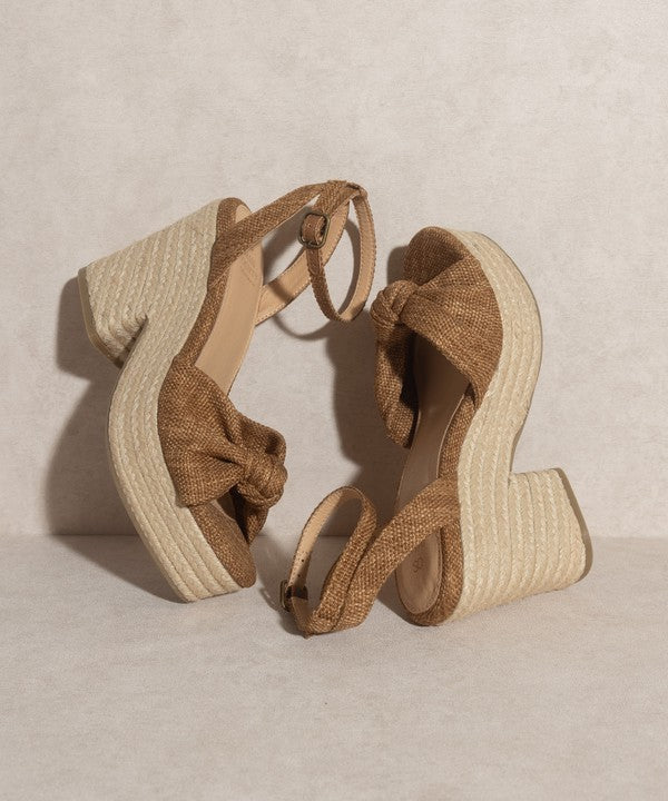 OASIS SOCIETY Mackenzie - Espadrille Wedge Sandal - Southern Grace Creations