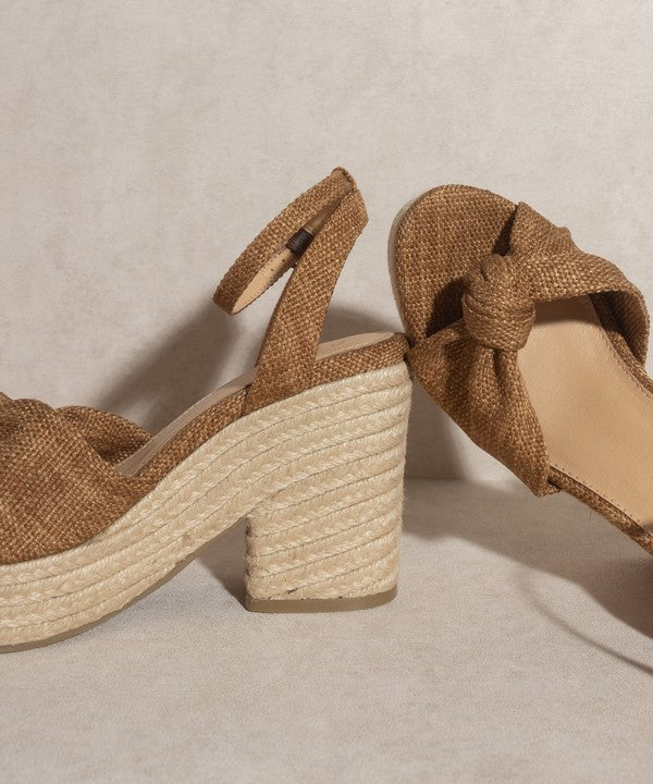 OASIS SOCIETY Mackenzie - Espadrille Wedge Sandal - Southern Grace Creations