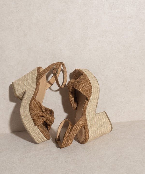 OASIS SOCIETY Mackenzie - Espadrille Wedge Sandal - Southern Grace Creations