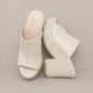 OASIS SOCIETY Melissa - Espadrille Platform Slide - Southern Grace Creations