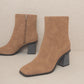 OASIS SOCIETY Vera - Square Toe Ankle Boots - Southern Grace Creations