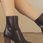 OASIS SOCIETY Vera - Square Toe Ankle Boots - Southern Grace Creations