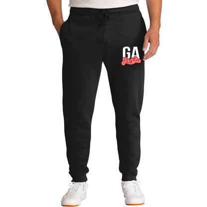 Peaches - GA Peaches Script Stacked Retro - Core Fleece Jogger (PC78J/PC78YJ)