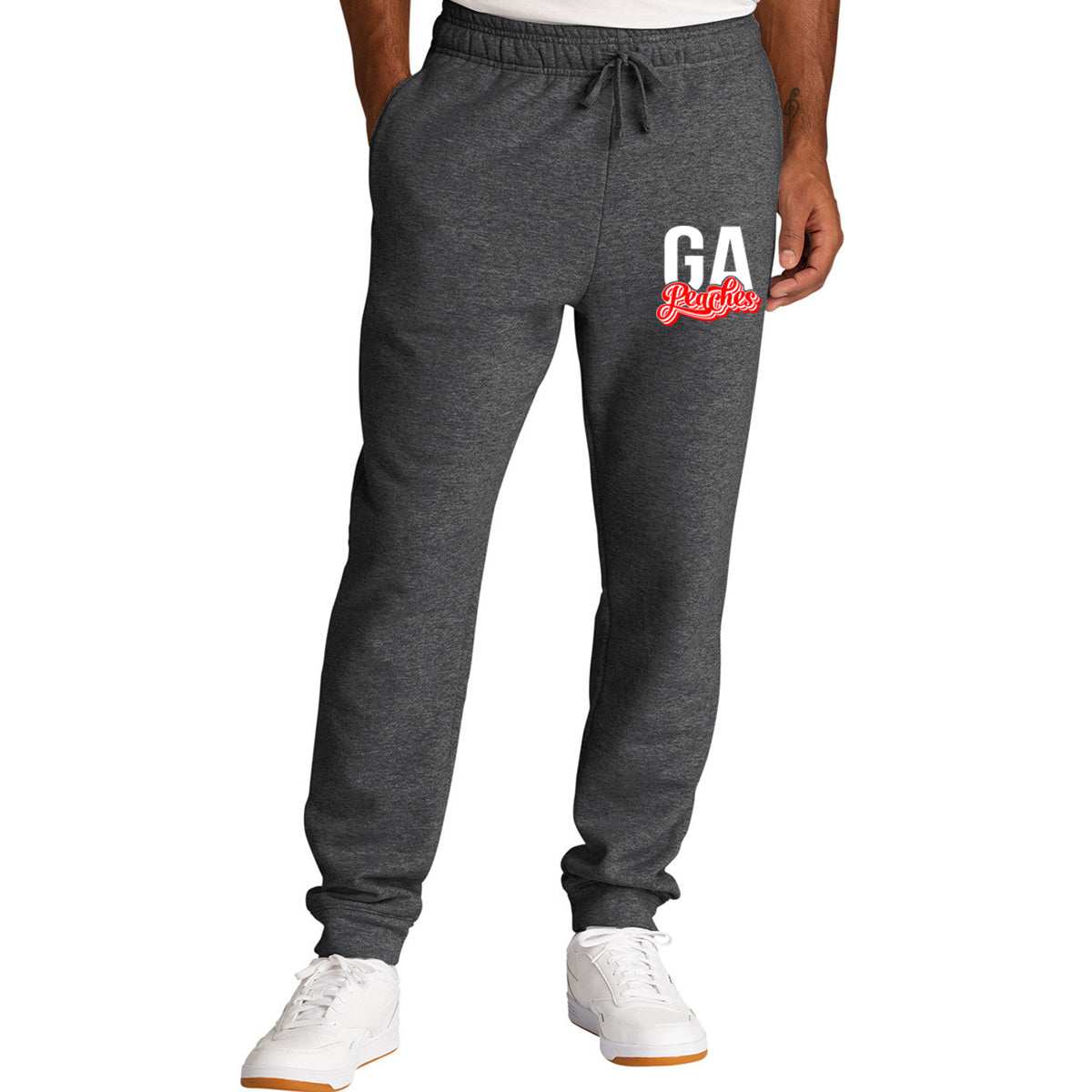 Peaches - GA Peaches Script Stacked Retro - Core Fleece Jogger (PC78J/PC78YJ)