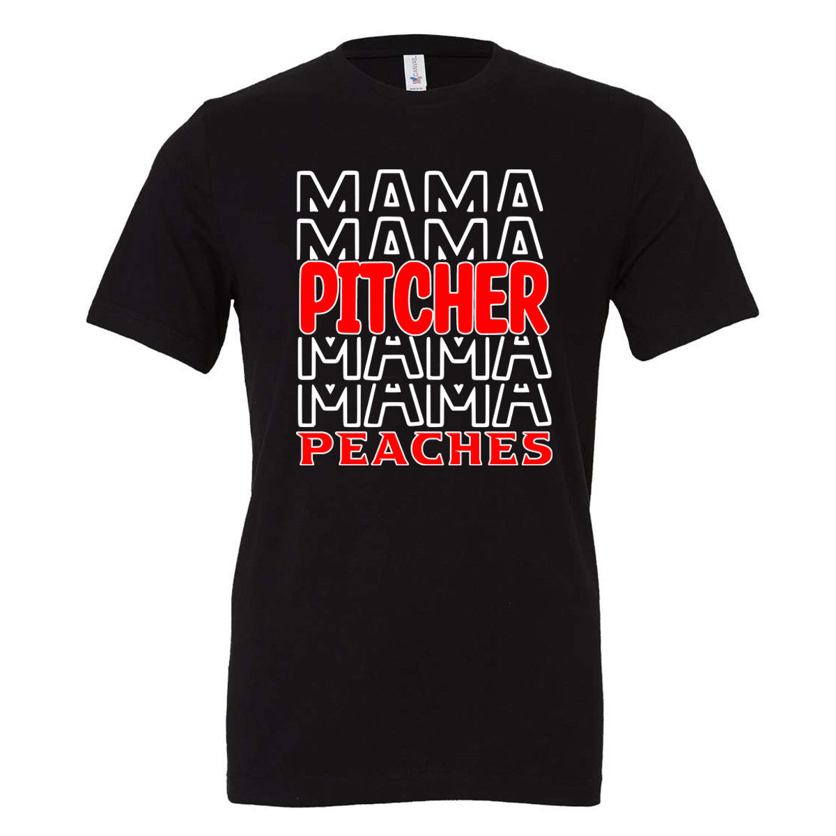 Peaches - Pitcher Mama Peaches (Tee/Tank/Drifit/Hoodie/Sweatshirt)