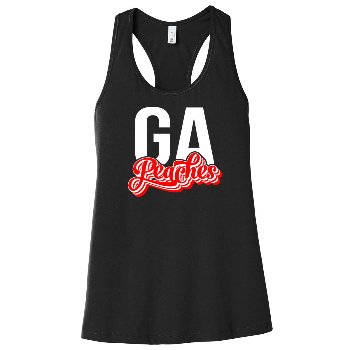 Peaches - GA Peaches Script Stacked Retro (Tee/Tank/Drifit/Hoodie/Sweatshirt)