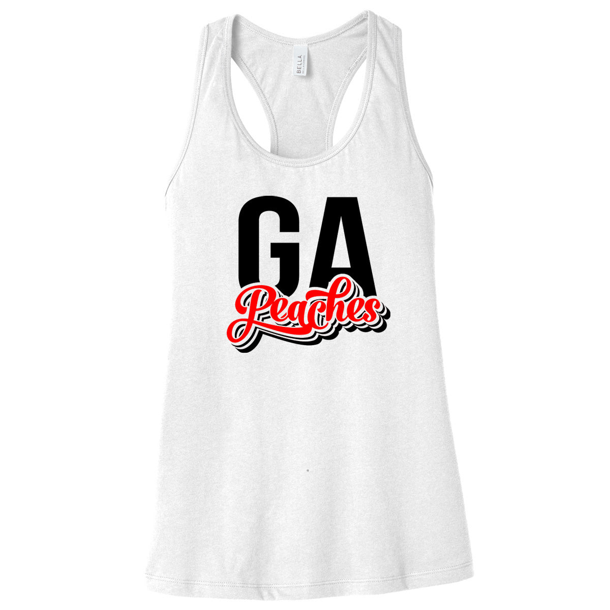 Peaches - GA Peaches Script Stacked Retro (Tee/Tank/Drifit/Hoodie/Sweatshirt)