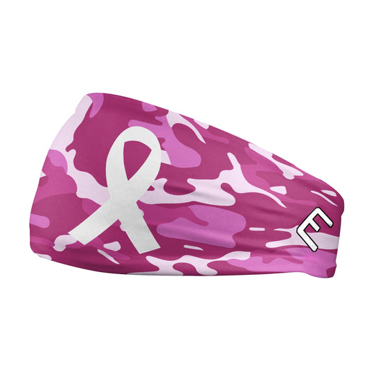 Pink Camo Breast Cancer Headband - Southern Grace Creations
