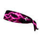 Pink Lightning Tie Headband - Southern Grace Creations