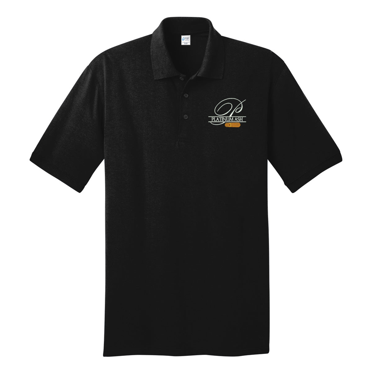 Platinum Ash - Adult Cotton Polo (KP55) - Southern Grace Creations