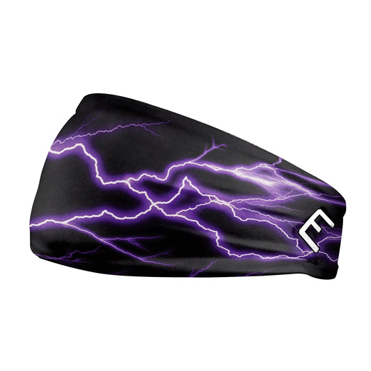 Purple Lightning Headband - Southern Grace Creations